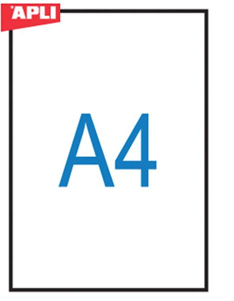 Folia do rzutników APLI, A4, do drukarki laserowej