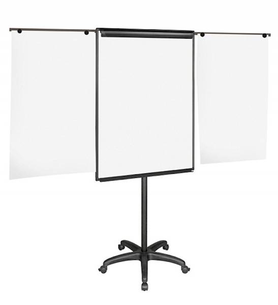 Flipchart mobilny BI-OFFICE, 70x102cm, tablica suc