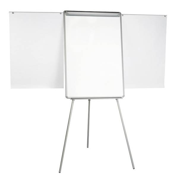 Flipchart na trójnogu BI-OFFICE, 70x100cm, tablica