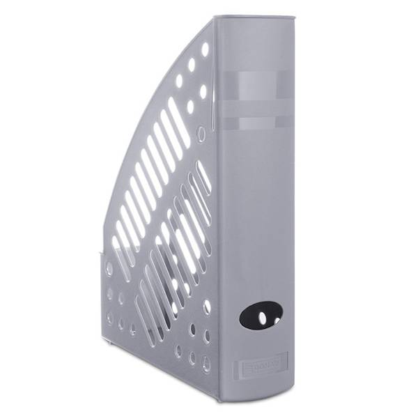 Pojemnik na dokumenty ażurowy DONAU, polistyren, A