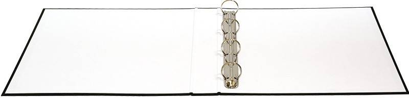 Segregator ringowy DONAU, PP, A4/4R/25mm, czarny