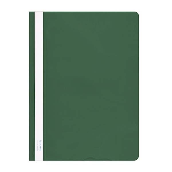 Skoroszyt DONAU, PVC, A4, twardy, 150/160mikr., zi