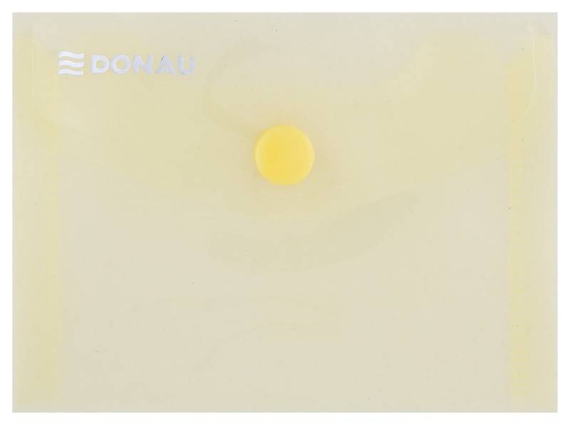 Teczka kopertowa DONAU zatrzask, PP, A7, 180mikr.,