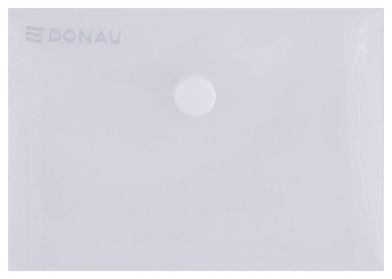 Teczka kopertowa DONAU zatrzask, PP, A7, 180mikr.,