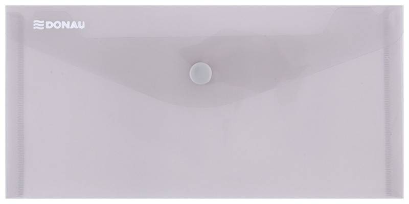 Teczka kopertowa DONAU zatrzask, PP, DL, 180mikr.,