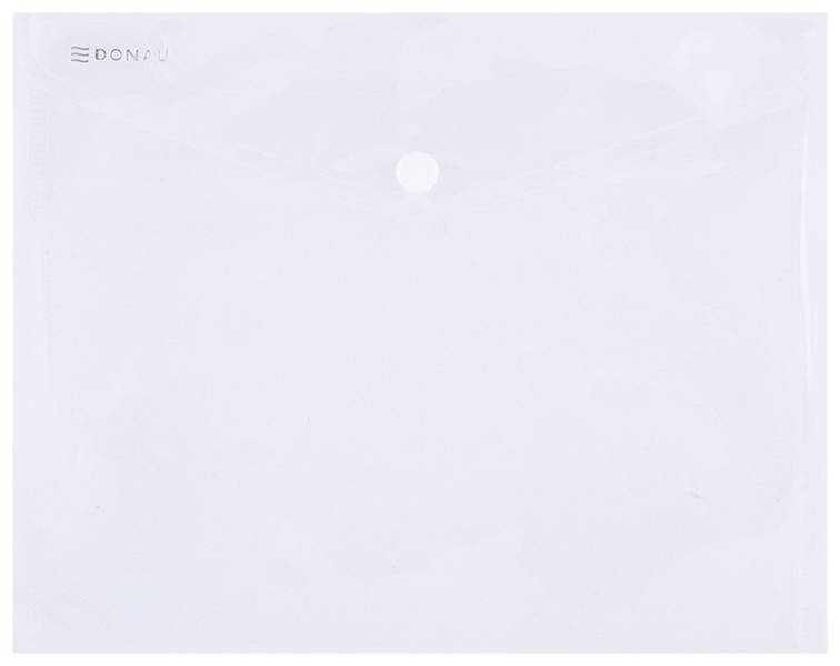 Teczka kopertowa DONAU zatrzask, PP, C5, 180mikr.,