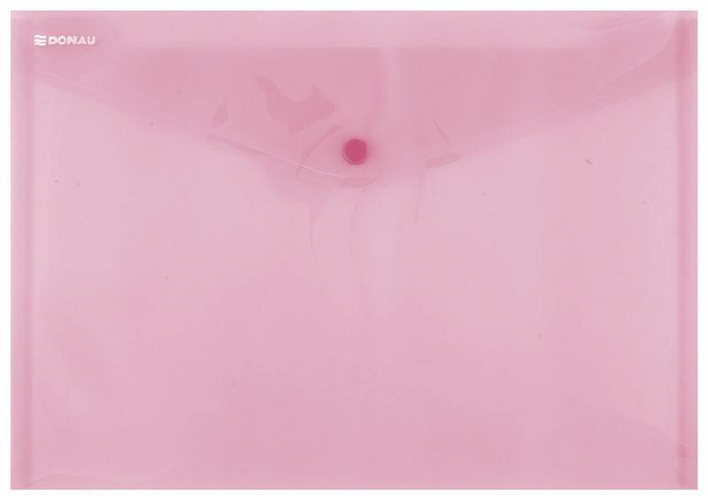 Teczka kopertowa DONAU zatrzask, PP, A4, 180mikr.,