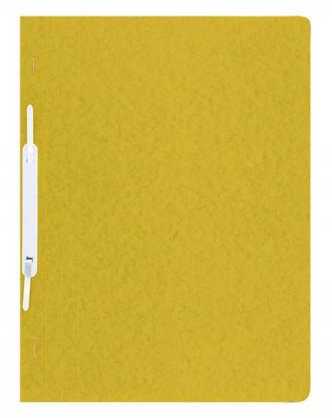Skoroszyt DONAU, preszpan, A4, twardy, 390gsm, żół