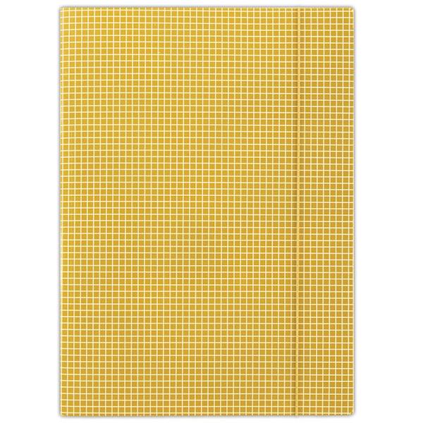 Teczka z gumką DONAU, karton, A4, 400gsm, 3-skrz.,