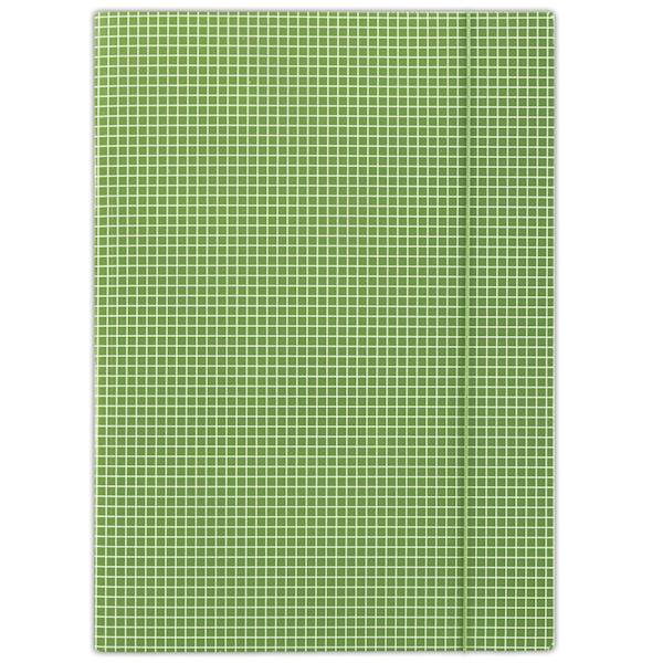 Teczka z gumką DONAU, karton, A4, 400gsm, 3-skrz.,