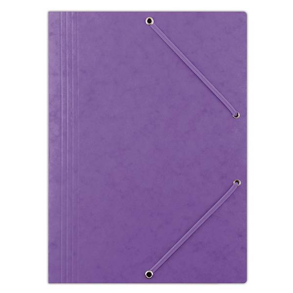 Teczka z gumką DONAU, preszpan, A4, 390gsm, 3-skrz