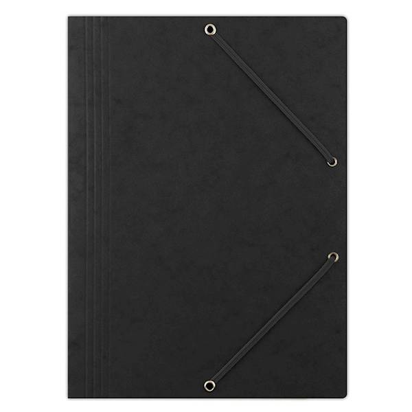 Teczka z gumką DONAU, preszpan, A4, 390gsm, 3-skrz