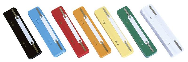 Wąsy skoroszytowe DONAU, PP, z metalową blaszką, 2