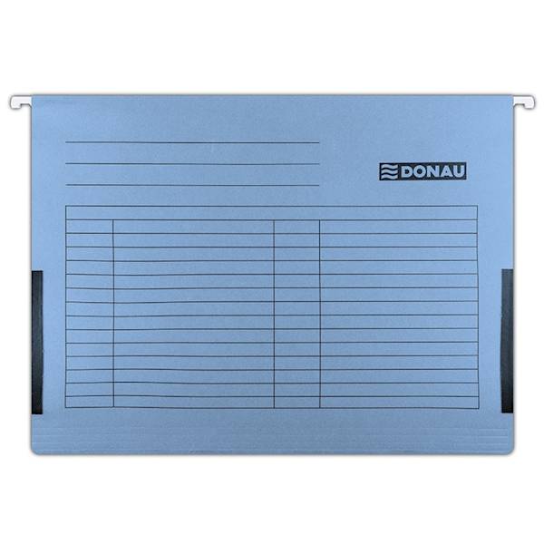 Teczka zawieszkowa DONAU z boczkami, A4, 230gsm, n