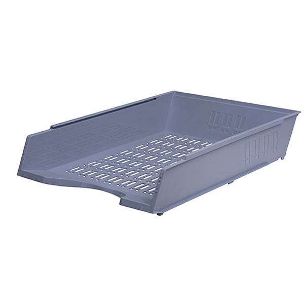 Szufladka na biurko DONAU, polistyren, A4, ażurowa