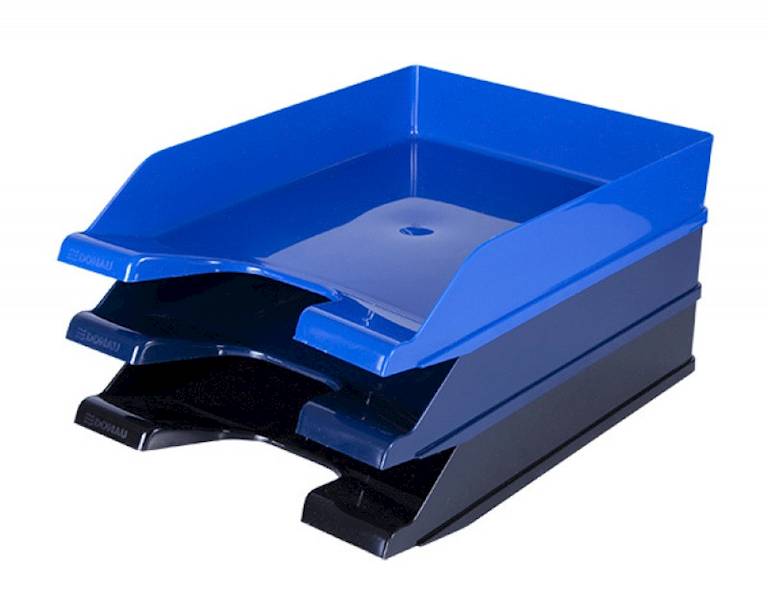 Szufladka na biurko DONAU, polistyren/PP, A4, stan