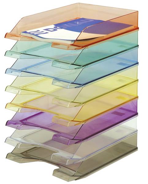 Szufladka na biurko DONAU, polistyren, A4, standar