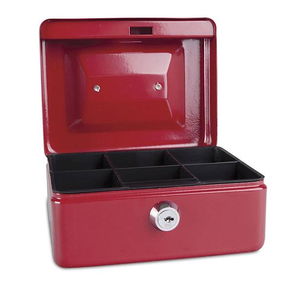 Kasetka na pieniądze DONAU, mała, 152x80x115mm, cz