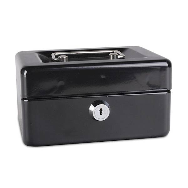 Kasetka na pieniądze DONAU, mała, 152x80x115mm, cz