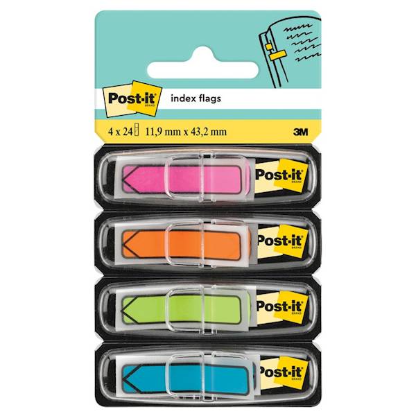 Zakładki indeksujące POST-IT® (684-ARR4), PP, 11,9
