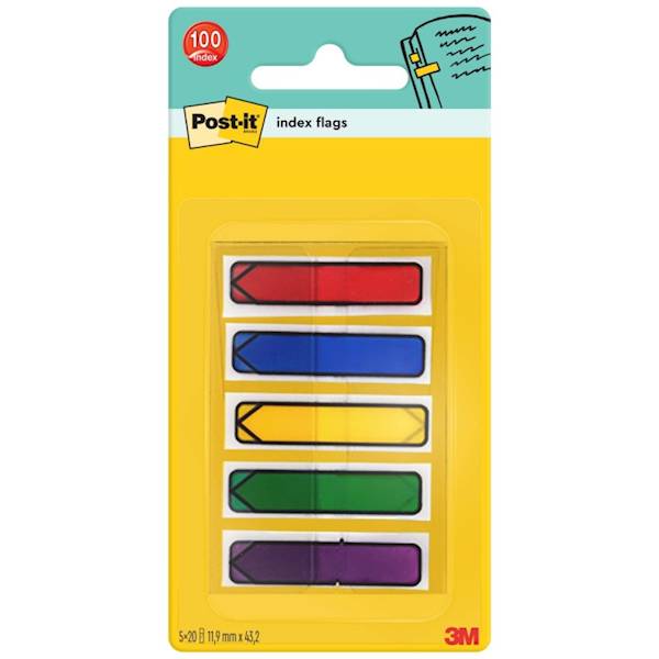 Zakładki indeksujące POST-IT® (684-ARR1), PP, 11,9