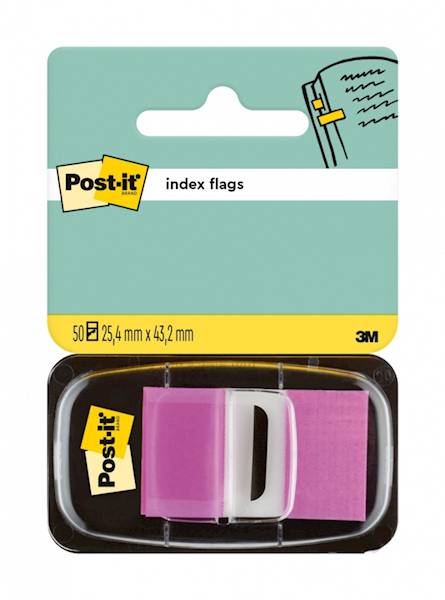 Zakładki indeksujące POST-IT® (680-8), PP, 25,4x43