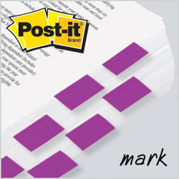Zakładki indeksujące POST-IT® (680-8), PP, 25,4x43