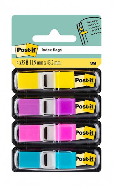 Zakładki indeksujące POST-IT® (683-4AB), PP, 11,9x