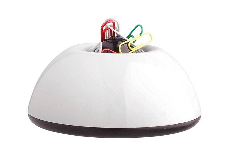 Pojemnik magn. na spinacze ICO Lux, biały