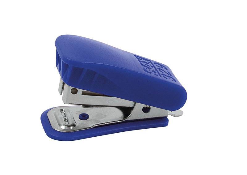 Zszywacz SAX329, zszywa do 20 kartek, niebieski, z