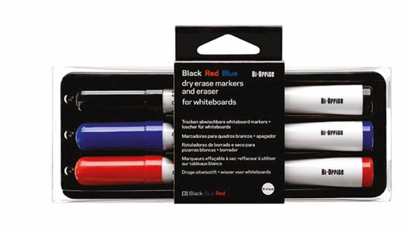 Zestaw do tablic BI-OFFICE, gąbka niemagnetyczna i