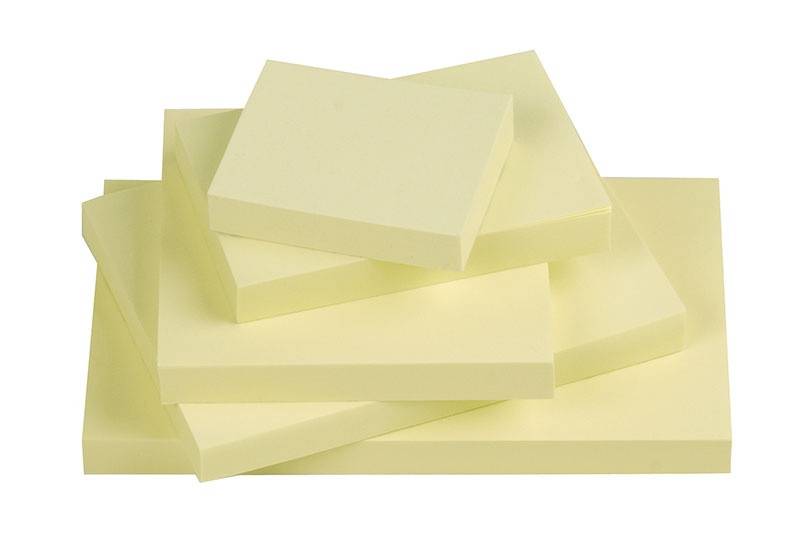 Bloczek samoprzylepny Q-CONNECT, 102x76mm, 1x100 k