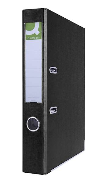 Segregator Q-CONNECT Hero z szyną, PP, A4/55mm, cz