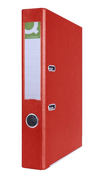 Segregator Q-CONNECT Hero z szyną, PP, A4/55mm, cz