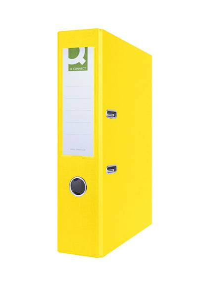 Segregator Q-CONNECT Hero, PP, A4/75mm, żółty