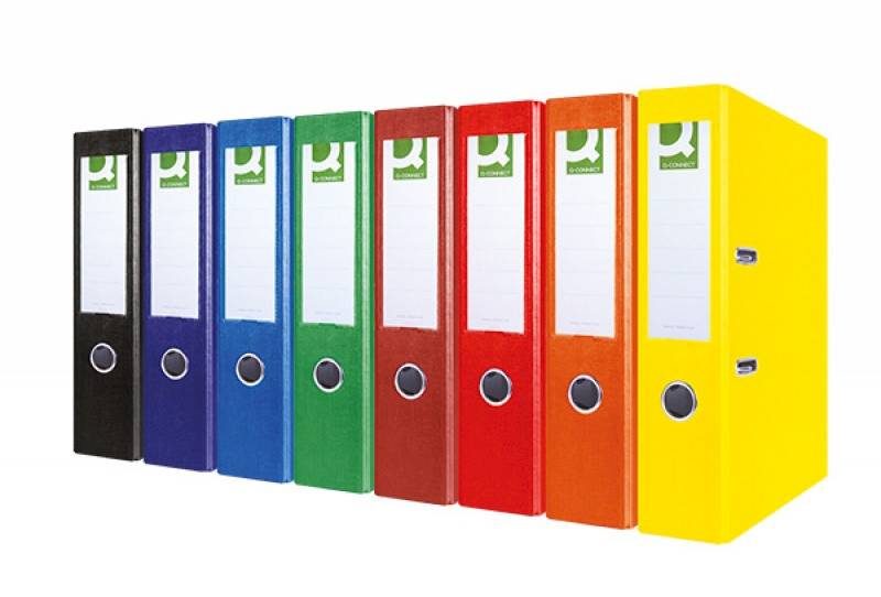 Segregator Q-CONNECT Hero, PP, A4/75mm, czarny