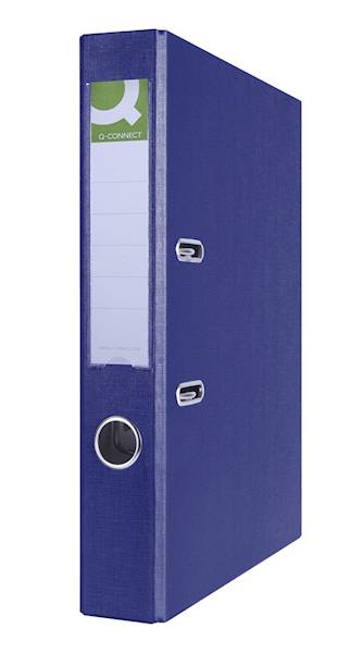 Segregator Q-CONNECT Hero, PP, A4/55mm, granatowy