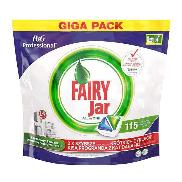 C TABLETKI DO ZMYWARKI FAIRY 115 SZT. ALL IN ONE 