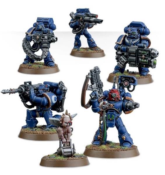 SPACE MARINE DEVASTATOR SQUAD