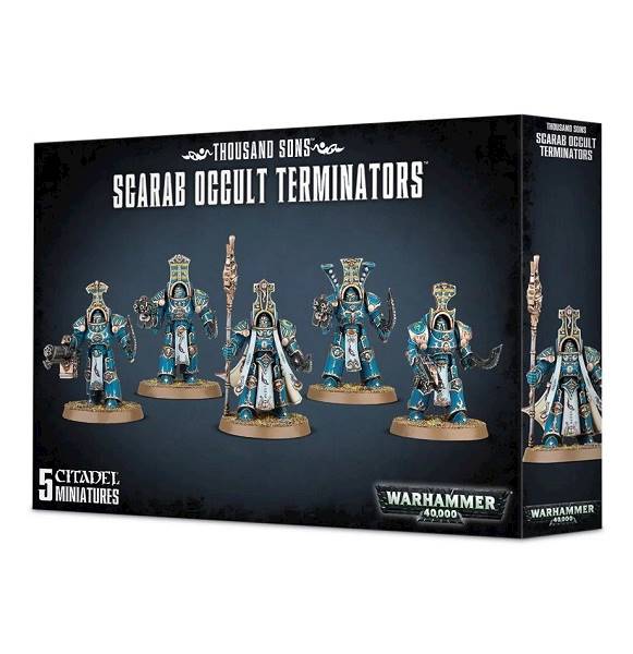 THOUSAND SONS SCARAB OCCULT TERMINATORS