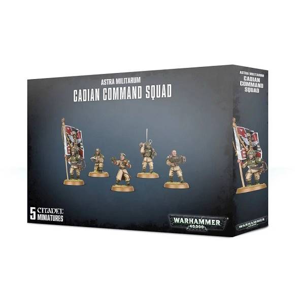 ASTRA MILITARUM CADIAN COMMAND SQUAD
