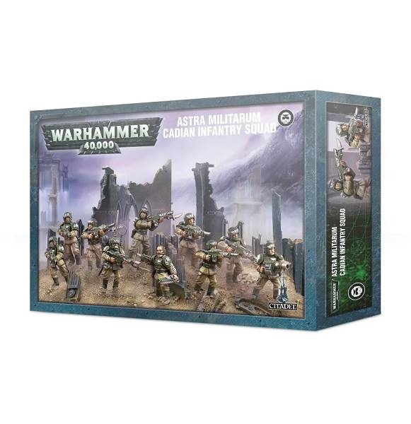 ASTRA MILITARUM CADIAN INFANTRY SQUAD