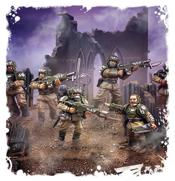 ASTRA MILITARUM CADIAN INFANTRY SQUAD