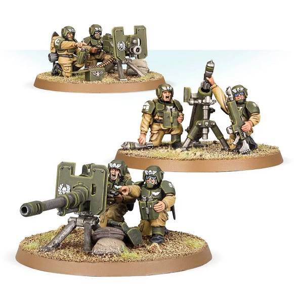 A/MILITARUM CADIAN HEAVY WEAPON SQUAD