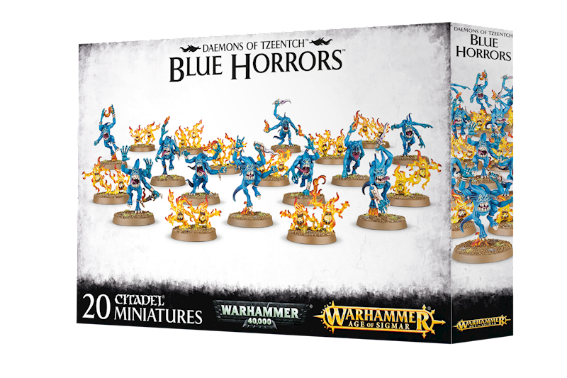 DAEMONS OF TZEENTCH BLUE HORRORS