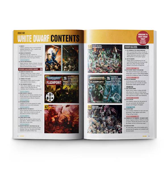 Czasopismo WHITE DWARF 462 (MAR-21) (English)