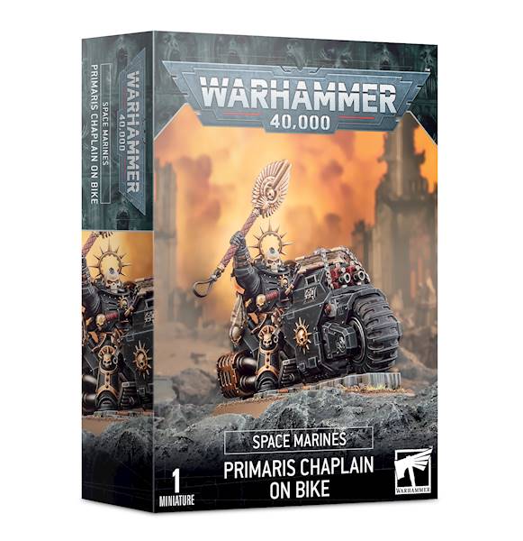 SPACE MARINES: PRIMARIS CHAPLAIN ON BIKE