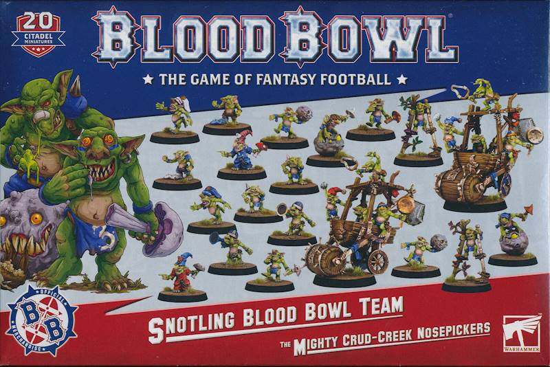 Crud Creek Nosepickers – Snotling Blood Bowl Team