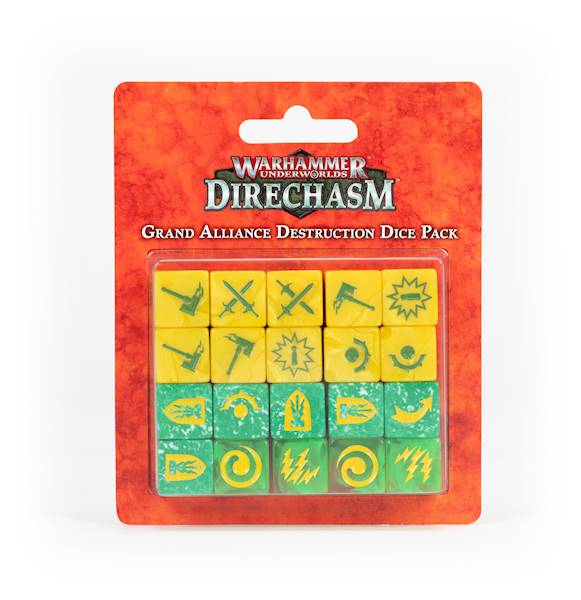 Warhammer Underworlds: GRAND ALLIANCE DESTRUCTION DICE