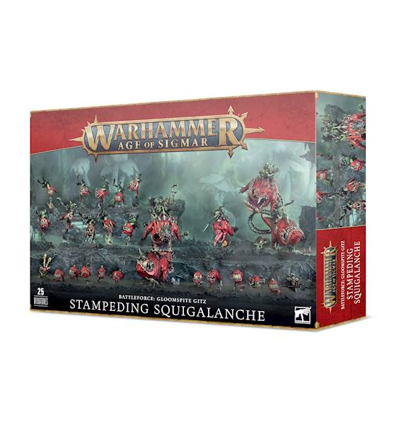 Battleforce: Gloomspite Gitz: Stampeding Squigalanche